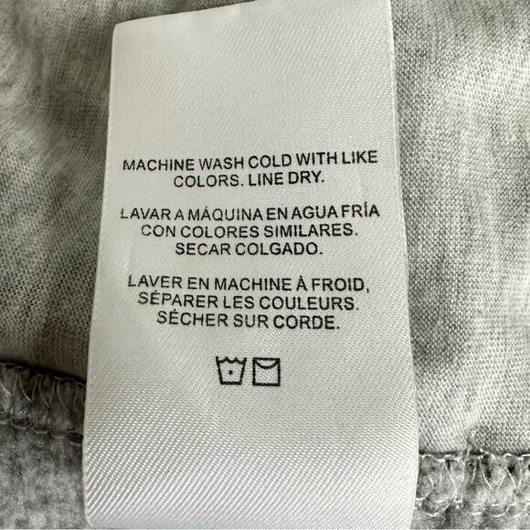 Thread & Supply Knit Shirt Jacket Shacket Heather Gray Size Large - Picture 5 of 7